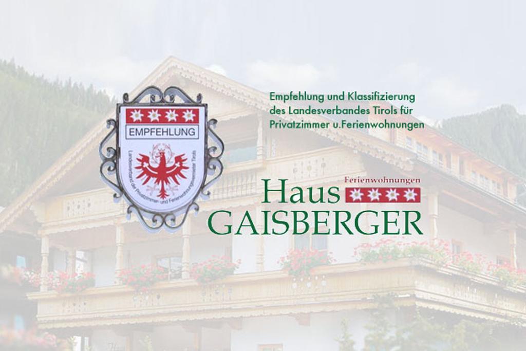 Appartement Haus Gaisberger à Mayrhofen Extérieur photo